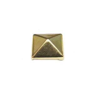 Rivets carrés en bronze antique 6 mm, clous métalliques pour décorations de chaussures, bottes en cuir durables, chaussures décontractées - Product Image 4
