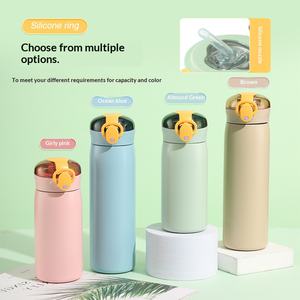 Gourde isotherme en acier inoxydable pour enfants, style dessin animé, écologique, portable, personnalisable, pour étudiants et sportifs - Product Image 2