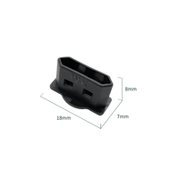 Couvre-prise anti-poussière DisplayPort, 100 pièces/paquet