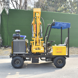 Machine de piquage de pieux à roues à haut rendement et prix bas, moteur Euro V 4 cylindres pour l'installation de panneaux solaires avec certification CE - Product Image 6