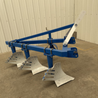 Charrue à trois essieux montée sur tracteur, haute productivité, pour labour, herse, cultivateur, soc, soc à lame plate, soc à socle, soc de culture