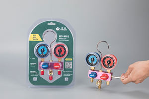 नई शुभारंभ Hongsen कई गुना गेज सेट गेंद वाल्व संरचना जेब में HS-M02 - Product Image 4