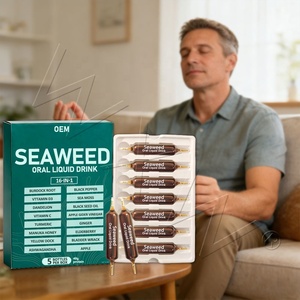 Meilleures ventes : Boisson liquide orale 16-en-1 aux suppléments mixtes d'algues, 40g de protéines, soutien immunitaire - Product Image 6