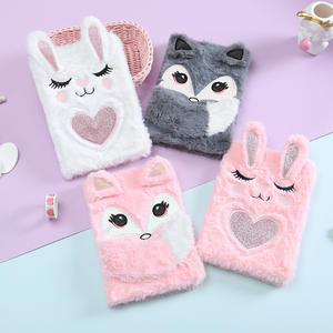 Hiver Peluche Cartoon <span class=keywords><strong>Fille</strong></span> Renard Carnet <span class=keywords><strong>Primaire</strong></span> Étudiant Mignon lapin novos Enfants - Product Image 3