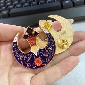 Benutzer definierte Metall Pin 3d benutzer definierte Metall Pilot Wings Pin Abzeichen für Werbe geschenke - Product Image 2