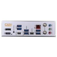 Nouveau coloré CVN Z890M GAMING FROZEN V20 carte mère blanche WIFI6E quatre canaux DDR5 8400MHz 192GB PCIe5.0 M-ATX ordinateur de jeu