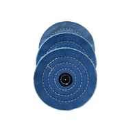 HENGHUA 2026 Roue de polissage en coton bleu de 5, 6, 7 et 8 pouces