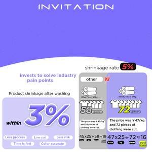 Tissu <span class=keywords><strong>jersey</strong></span> simple tricoté 100 % coton biologique peigné, antibactérien et respirant, pour vêtements <span class=keywords><strong>de</strong></span> filles, t-shirts et activités <span class=keywords><strong>de</strong></span> plein air, 195 g/m², teint - Product Image 2