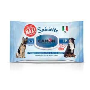 Lingettes Maxi Talc pour chiens et chats, 18 pièces - Product Image 1