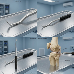Instrumento Quirúrgico para Artroscopia de Rodilla: Protractor PCL, Elevador PEL, Herramienta Manual ARTHROMET HEALTH CARE - Product Image 5