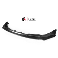 Lèvre avant en fibre de carbone sèche préimprégnée autoclavée, style V, compatible avec BMW M3 G80 G81 M4 G82 G83 2021+, pour pare-chocs avant