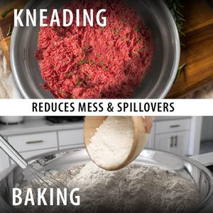 Bát thép không gỉ Home & Thương mại <span class=keywords><strong>16</strong></span> <span class=keywords><strong>QT</strong></span> 15 L Made in Hàn Quốc cao cấp Bát thép không gỉ - Product Image 5