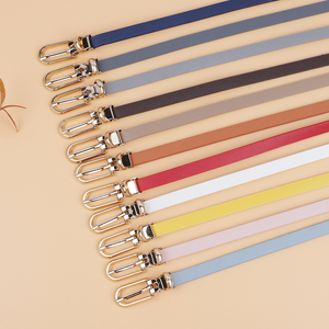 Thắt lưng nữ kiểu Hàn Quốc nhiều màu sắc, chất liệu da PU mỏng, khóa cài kim loại, kiểu dáng thanh mảnh - Product Image 6