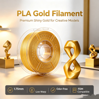 Filament d'imprimante 3D PLA de base MEIJIMEI, 1,75 mm, haute précision, tolérance de 0,02 mm, température d'impression 190-220°C, 1 kg