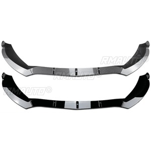 For Mercedes Benz C-Class W205 C180 C200 C260 AMG 2015-2018 Body Kit Front Bumper <b>Splitter</b> <b>Lip</b> Apron Guard Car Accessories - Product Image 6