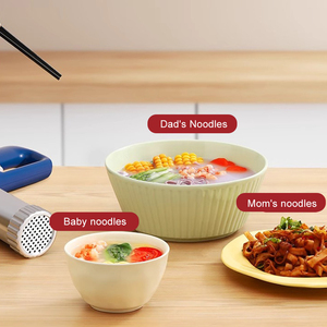 ステンレス鋼60Wパスタマシン麺メーカー新しいプロフェッショナルワイヤレス電気家庭用 - Product Image 6