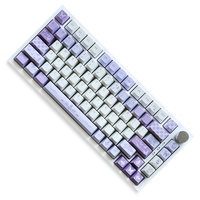 Clavier mécanique personnalisé design à sublimation papillon amour interrupteur PBT Cherry MX GH60/GK61/GK64/84/87/96/104/108/980