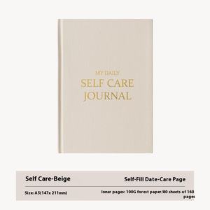 Cubiertas de tela My Daily Self Care Journal Wellness Gratitude Cuaderno de salud mental <span class=keywords><strong>para</strong></span> mujeres Regalo Su socio OEM confiable - Product Image 3