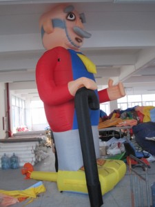 Globo Inflable de Abraham de los Países Bajos en Oferta, con Impresión Digital, Bomba de Aire Eléctrica, Más de 12 Pies de Altura, para Publicidad - Product Image 5
