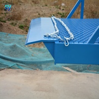Pont d'accès mobile hydraulique SY, niveleur de quai mobile robuste, rampe de chargement de conteneurs réglable pour chariot élévateur et entrepôt