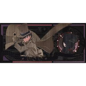 Marcapáginas con Grabado de Doble Cara, Diseño de Detective Conan, Edición Conmemorativa en Negro y Dorado, Tema de Ángel Navideño - Product Image 3