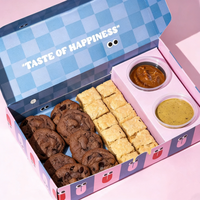 Boîte en papier pliable et recyclable pour poulet frit, biscuits, avec compartiment intérieur pour sauce et séparateur, personnalisable avec logo, pour traiteur