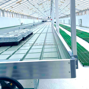 Grande table d'inondation en plastique à marée basse 4X8 Botanicare plateau de culture de légumes à roulettes - Product Image 5