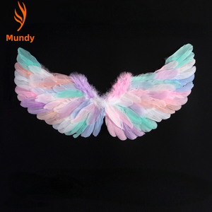 Alas de Ángel de Plumas de Ganso Ligeras, Duraderas y de Lujo Mundy, Tallas S/M/L, Decoración para Disfraces, Fiesta de Halloween, Cosplay - Product Image 3