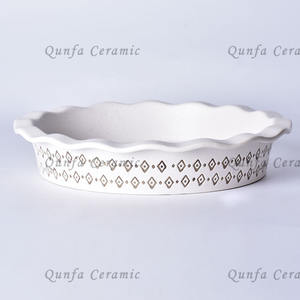Ensemble de vaisselle en céramique en grès écologique, style rétro américain, motif floral frais, pour la maison, plats <span class=keywords><strong>et</strong></span> <span class=keywords><strong>assiettes</strong></span> à tarte <span class=keywords><strong>et</strong></span> à gâteau - Product Image 4