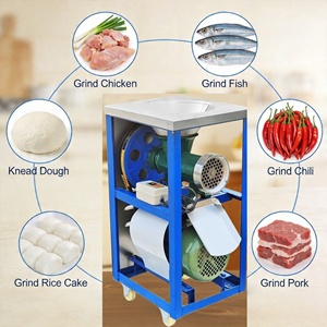 Máquina Eléctrica para <span class=keywords><strong>Picar</strong></span> <span class=keywords><strong>Carne</strong></span> No. <span class=keywords><strong>32</strong></span>, Comercial, <span class=keywords><strong>de</strong></span> Acero Inoxidable, con Cabezal <span class=keywords><strong>de</strong></span> Molienda Accionado por Correa, para Triturar Huesos, para Carnicería - Product Image 2