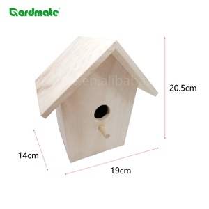 Nichoir en bois pour petits oiseaux, bleuets, rois-pétrins, moineaux, nichoir en bois - Product Image 5