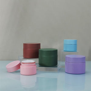 Frascos de Vidrio Esmerilado de 5 ml, 10 ml, 30 ml, 50 ml, 100 ml para Cremas para el Cuidado de la Piel, Envases, Tarros Cosméticos, Frascos de Vidrio Cosméticos con Tapa - Product Image 1