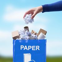 3pcs Sacs à provisions pliants tissés imperméables à l'eau Sacs poubelles séparées pour le tri des déchets Stockage pratique du recyclage