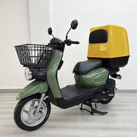 Motocyclettes à essence de haute qualité 150CC pour la livraison de nourriture, moteur refroidi par air, vitesse maximale 85 km/h, frein à disque avec coffre à pizza