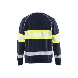 Blaklader-335911588933L เสื้อสเวตเตอร์ Hi-Vis สีน้ำเงินเข้ม/สีเหลือง-EAN 7330509467145ชุดทำงาน HI-VIS - Product Image 2