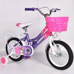 XTHang factory 12 in 16 Inch Purple Child Steel Frame 3 to 6 Years Old Cycle Kids Bike children Bicycle for Girl