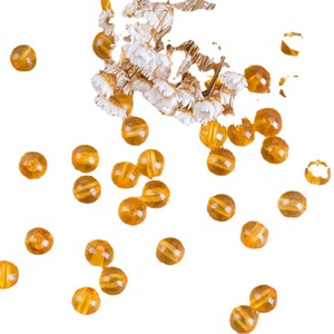 Cuentas redondas acrílicas transparentes de 6-20 mm para la fabricación de joyas, cuentas sueltas envasadas a granel - Product Image 4