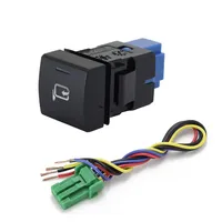 Interrupteur à double bouton poussoir pour voiture, feux antibrouillard avant et arrière, projecteur LED, bouton de commande du radar de stationnement pour Toyota Prado Landcruiser RAV4