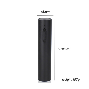 Ensemble d'ouvre-bouteille électrique en acier inoxydable rechargeable par USB, tire-bouchon automatique, ouvre-bouteille portable fonctionnant sur batterie - Product Image 2