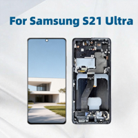 Layar Sentuh LCD Kualitas Asli untuk Penggantian Layar S Series S20 S21 S22 S23 S24 S25 dengan Garansi 1 Tahun