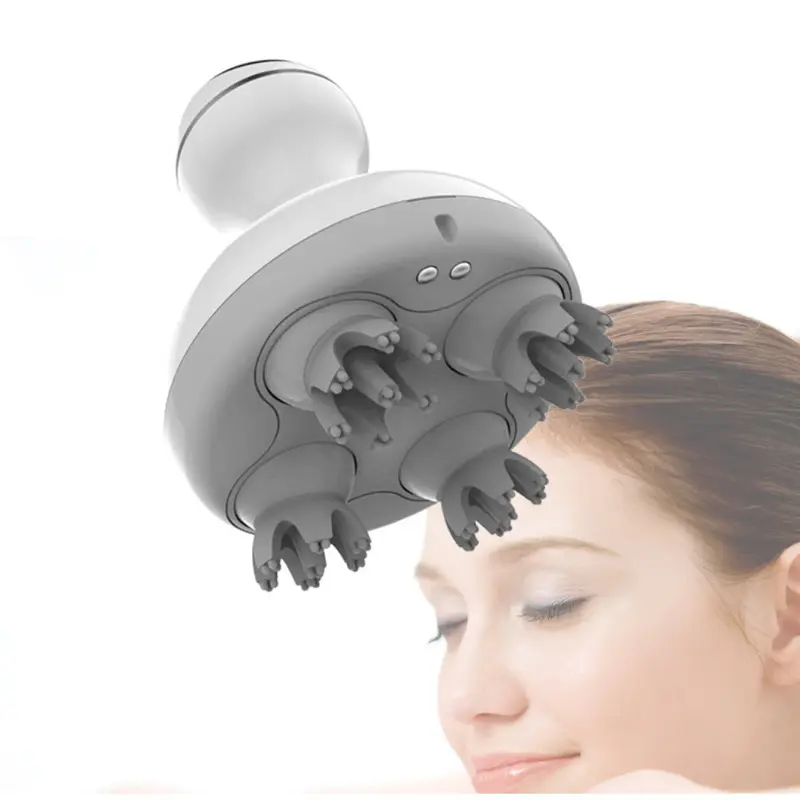 Hair Growth Wireless Electric Scalp Massager Comb Rechargeable Pets Head Massager For Scalp Stress Relax