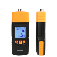 Pengukur Kelembapan Kayu Digital Penguji Kelembapan Portabel Pengukur Kelembapan Kayu GM620 2~70% Higrometer Kayu Elektrik
