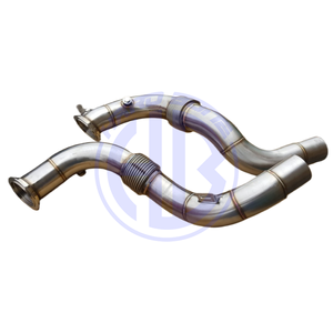 BMW X5M F85 y X6M F86 15-17 Tubos de escape Material de acero inoxidable - Product Image 1