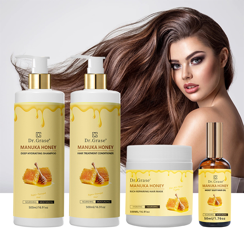 Private Label Organic Honey Shampoo Strong