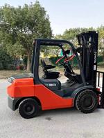 Vente flash Chariot élévateur Toyota d'origine japonaise 30, d'occasion 3T 2.5T Chariot élévateur Toyota japonais