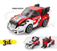 ELI TOYS Set de Construcción 4 en 1 de Animales y Naturaleza de 128 Piezas, Bloques de Construcción de Plástico ABS, Juguete Educativo Electrónico, Kit de Bricolaje