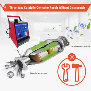 Machine de nettoyage haute performance pour systèmes d'échappement automobiles – Équipement de soin automobile catalytique en métal - Product Image 3