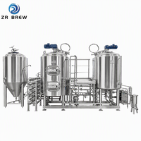 Équipement de brassage de bière 300L, système de brassage artisanal commercial pour microbrasserie et pub