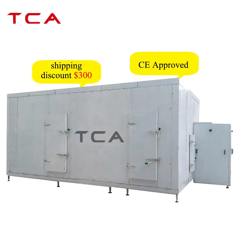 TCA CE Sertifikat ISO Kualitas Tinggi Daging Ayam Air Blast Iqf Spiral Freezer Spiral Terowongan Pembekuan