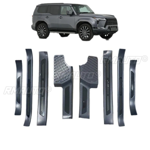 For Lexus GX550 2024 Car Carbon Fiber Look Threshold <b>Bar</b> Modification Special Welcome Pedal Exterior Part - Product Image 2